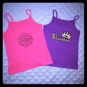 Girls custom cami’s
